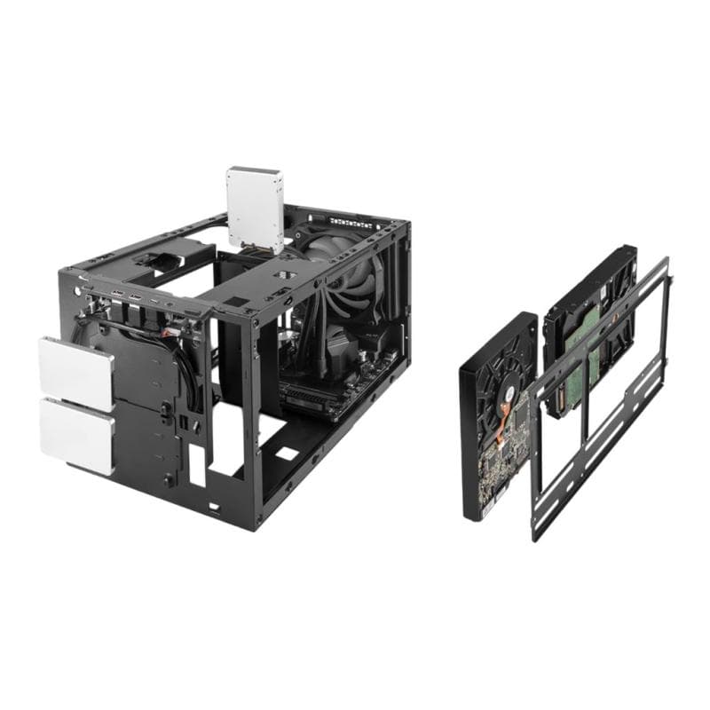 SILVERSTONE SST-SG15S Sugo Mini-ITX Gehäuse - silber