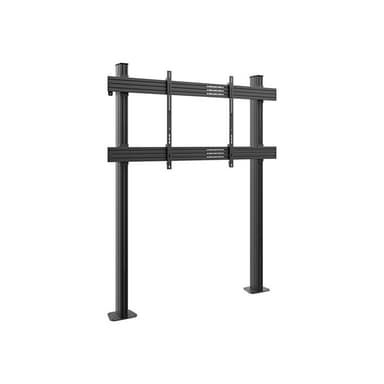 HAGOR Standsystem mit Boden-Wand-Montage für ein 86-110' Display