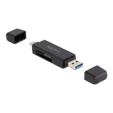 DELOCK 3.5 SuperSpeed USB Card Reader USB 5 Gbps USB Type-C