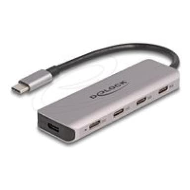 DELOCK USB 5 Gbps 4 Port USB Type-C Hub mit USB Type-C