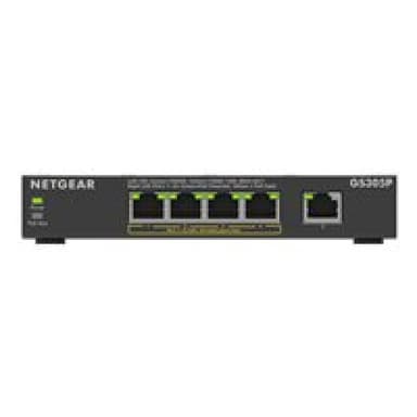 NETGEAR GS305P PoE Gigabit Ethernet Unmanaged Plus Switch