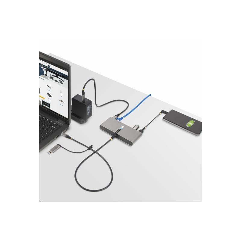 STARTECH.COM 2-Port USB-C Hub mit Ethernet