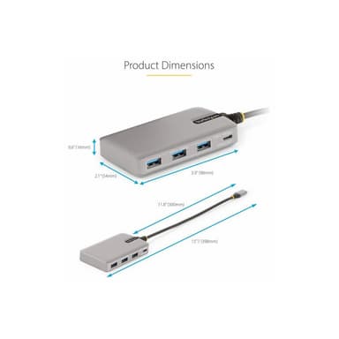STARTECH.COM 4-Port USB-C Hub