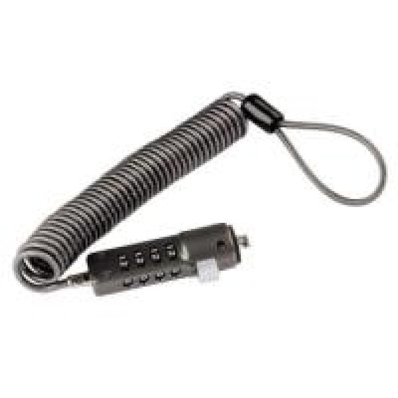 Hama 54106 Zahlenschloss - für Netbooks, 4-stellig, Anthrazi