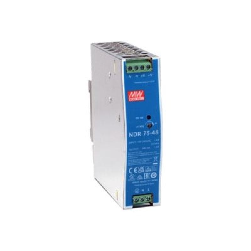 LEVELONE ind. Netzteil POW-4822 48VDC  75W DIN-Schiene PoE