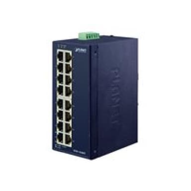 PLANET TECHNOLOGY Industrial 16-Port 10/100/TX Switch