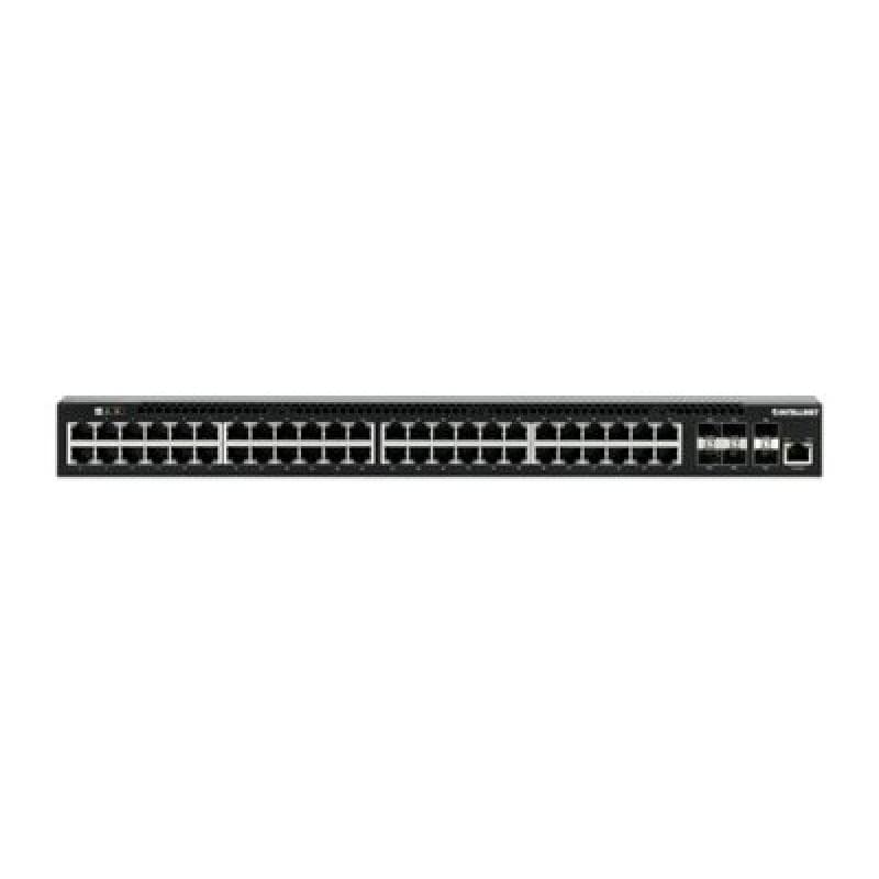 INTELLINET 54-P PoE+ Managed Switch 6x10GbE 850W