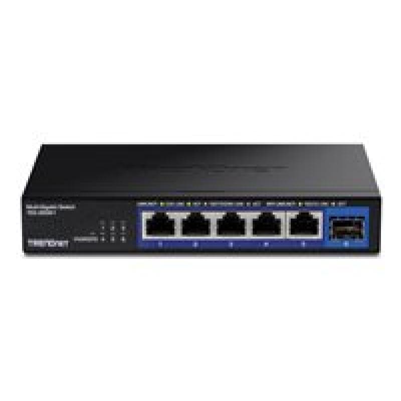 TRENDNET 6-Port 2.5G Unmanaged Switch with 10G SFP+ Port