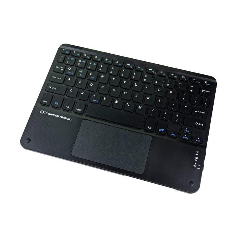 CONCEPTRONIC Wireless Tastatur, Layout englisch  10″ schwarz