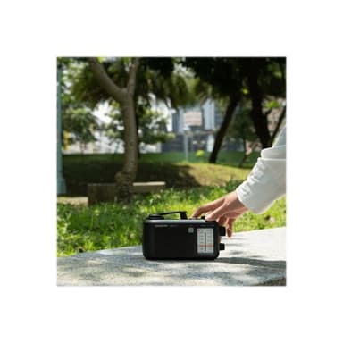SANGEAN MMR-77 matt schwarz Notfall/Kurbel Radio