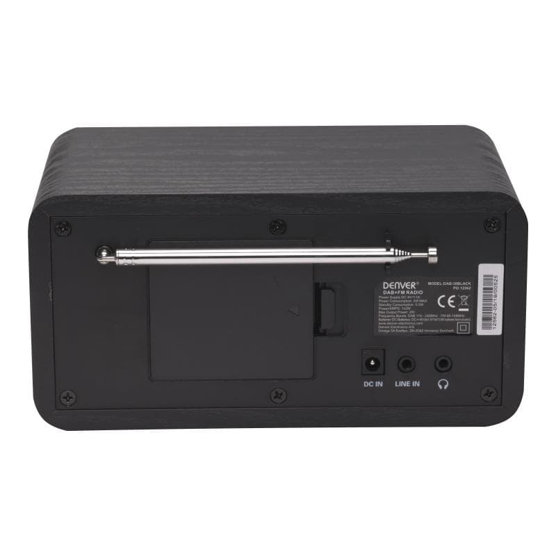DENVER DAB-30 Schwarz