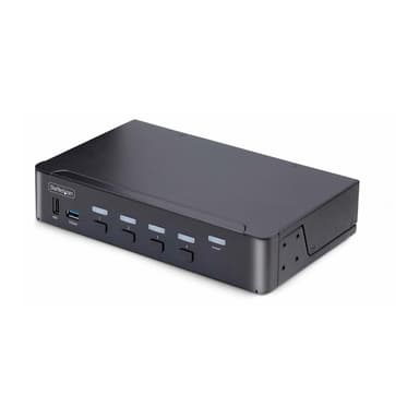 STARTECH.COM 4-Port 8K KVM-Switch DisplayPort 1.4 8K 60Hz / 4K 144Hz