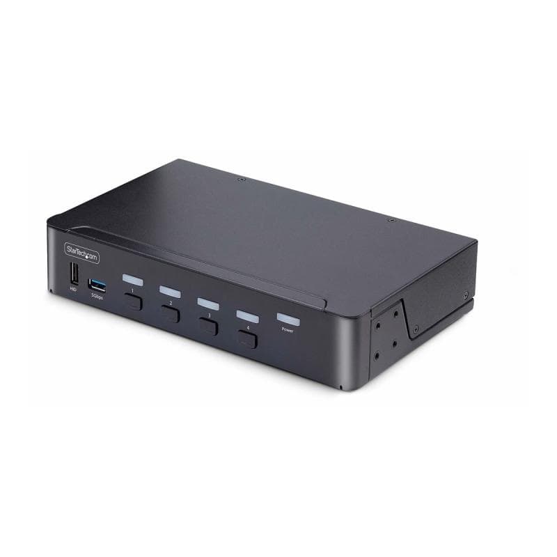STARTECH.COM 4-Port 8K KVM-Switch DisplayPort 1.4 8K 60Hz / 4K 144Hz