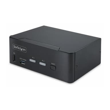 STARTECH.COM 2-Port Dual-Monitor DisplayPort KVM Switch