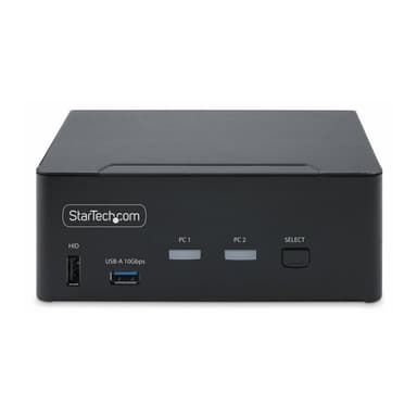 STARTECH.COM 2-Port Dual-Monitor DisplayPort KVM Switch