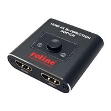 ROLINE 4K HDMI Switch 2fach bidirektional