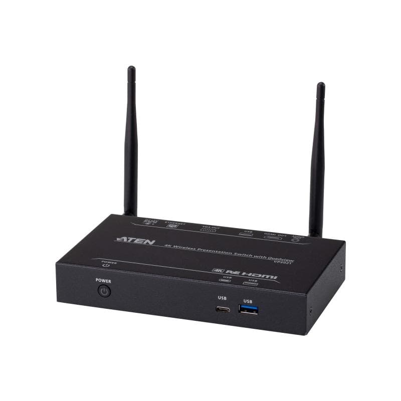 ATEN VP2021 4K Wireless Presentation Switch mit Quad View