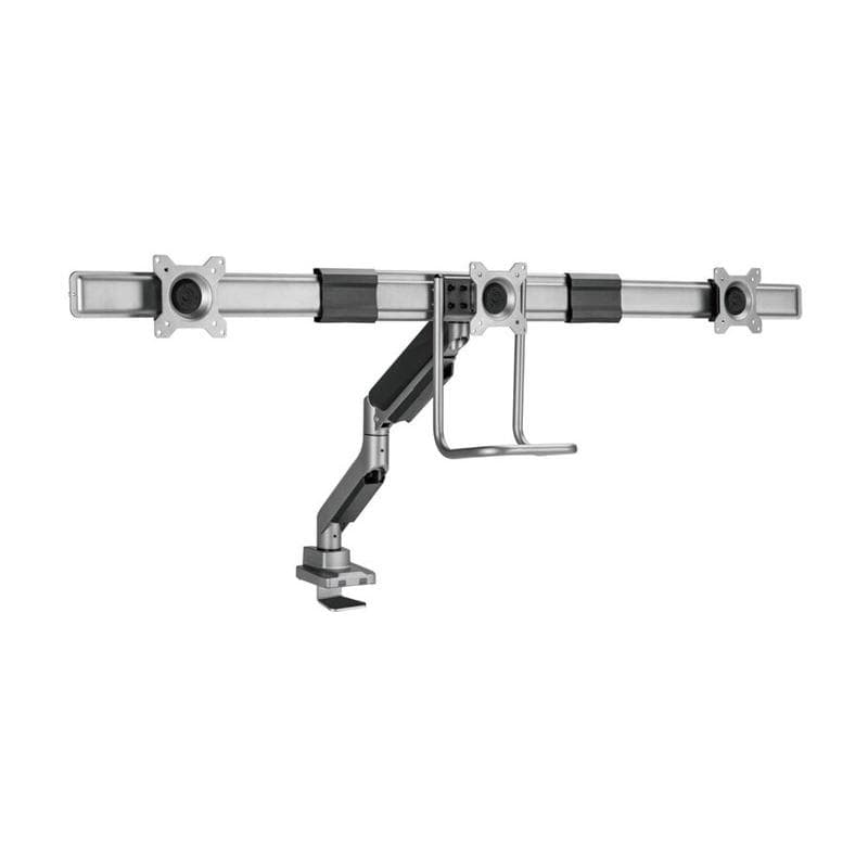EQUIP Tischhalterung 17″-32″/ 1TFT 8kg 360°+Nb.halter. sw