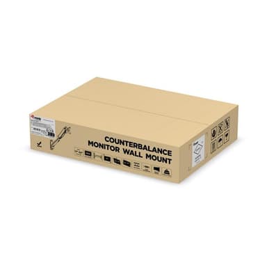 EQUIP Tischhalterung 17″-49″/ 2TFT je 20kg 360° Gasfeder ws