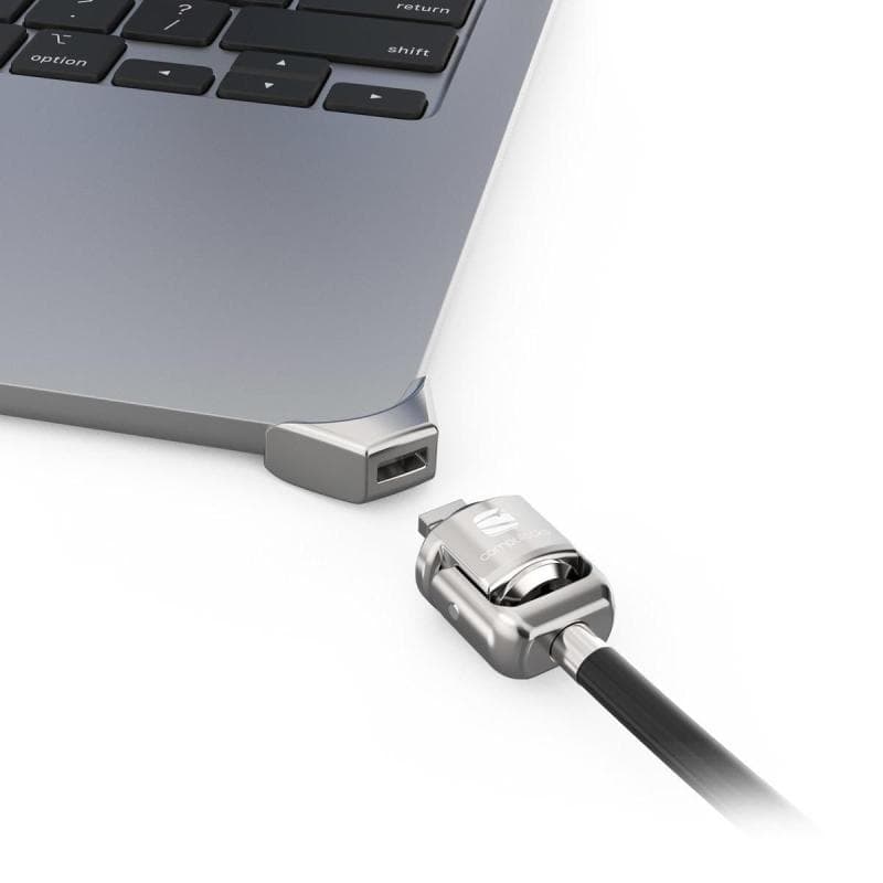 COMPULOCKS Ledge adapter for MacBook Air 15 in M2 and M3 with Keyed Cable Lock - Sicherheitskit - Sc
