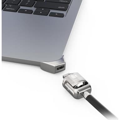 COMPULOCKS Ledge adapter for MacBook Air 15 in M2 and M3 with Keyed Cable Lock - Sicherheitskit - Sc