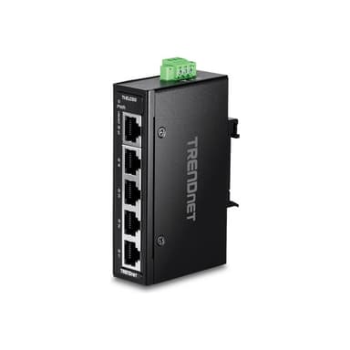 TRENDNET 5-Port Industrial Fast Ethernet DIN-Rail Mini Switch