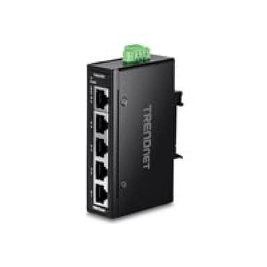 TRENDNET 5-Port Industrial Fast Ethernet DIN-Rail Mini Switch