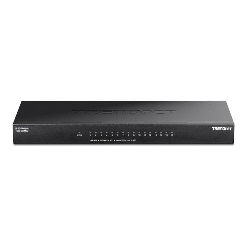 TRENDNET 16-Port Unmanaged 2.5G Desktop Switch
