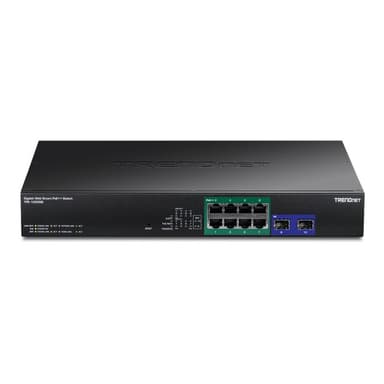 TRENDNET 10-Port Gigabit Web Smart PoE++ Switch