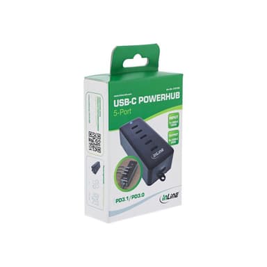 INLINE USB-C Verlängerung 5-port 100W (31515D)