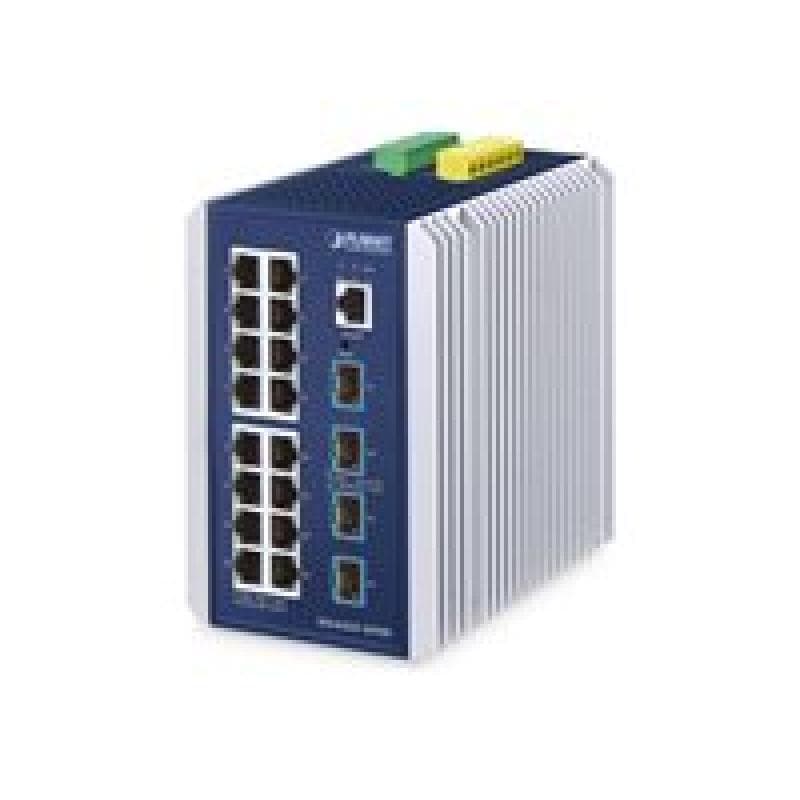 PLANET TECHNOLOGY IP30 Industrial L3 16-Port