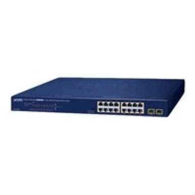 PLANET TECHNOLOGY 16-Port 10/100/1000T 802.3at