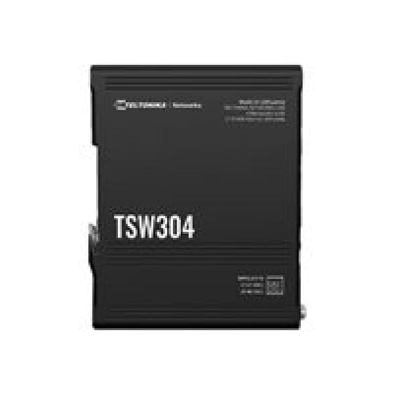 TELTONIKA TSW304 din rail switch with x5 ethernet ports