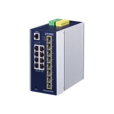 PLANET TECHNOLOGY IP30 Industrial L3 8-Port