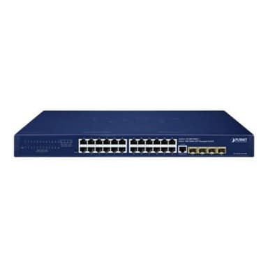 PLANET TECHNOLOGY IPv4/IPv6, 24-Port