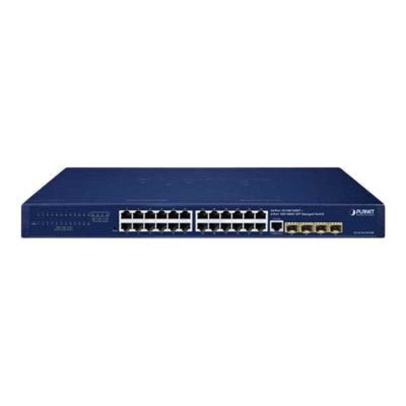 PLANET TECHNOLOGY IPv4/IPv6, 24-Port