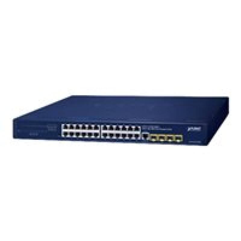 PLANET TECHNOLOGY IPv4/IPv6, 24-Port
