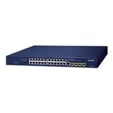 PLANET TECHNOLOGY IPv4/IPv6, 24-Port