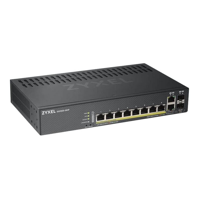 ZYXEL GS1920-8HPv2 Netzwerk Switch