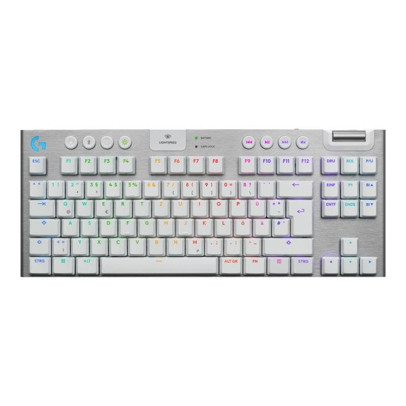 LOGITECH G915 X LIGHTSPEED TKL Wireless Gaming Keyboard White (DE)