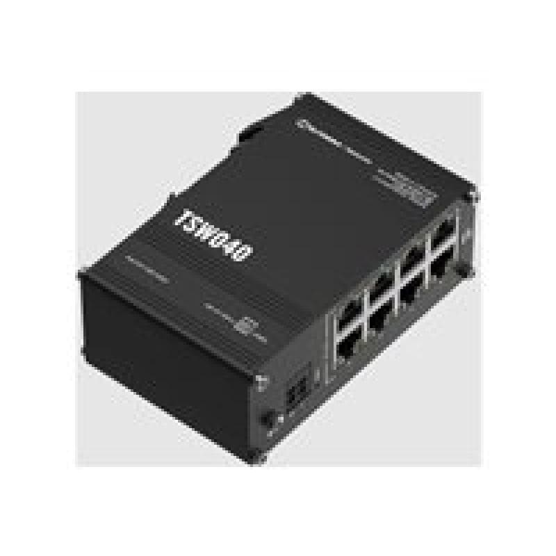 TELTONIKA Switch TSW040 8 Port 10/100 PoE+