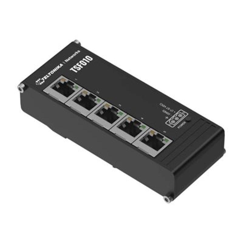 TELTONIKA TSF010 5 Port 10/100 Flat Industrial unmanaged