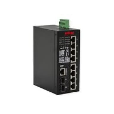 ROLINE Industr. Gigabit Eth. Switch 8x+ 2x dual-speed SFP managed