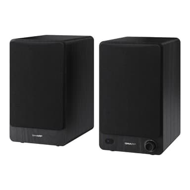 SHARP CP-SS30 BT Hifi-Lautsprecher schwarz
