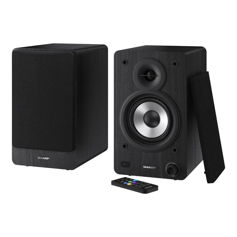 SHARP CP-SS30 BT Hifi-Lautsprecher schwarz