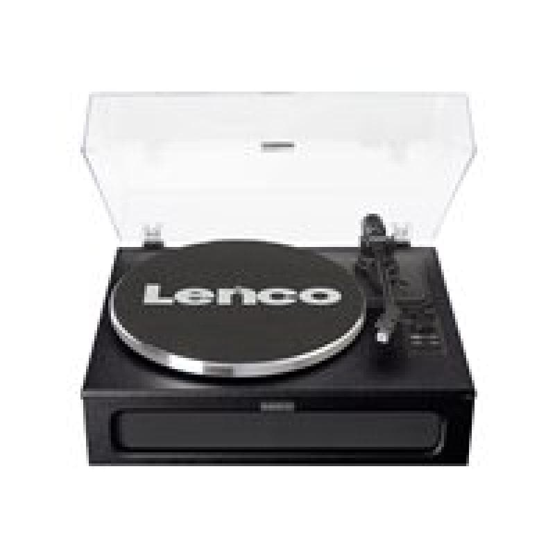 LENCO LS-430BK Plattenspieler mit 4 Lautsprechern BT