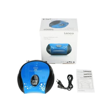 LENCO SCD-24 - Ghettoblaster - Blau