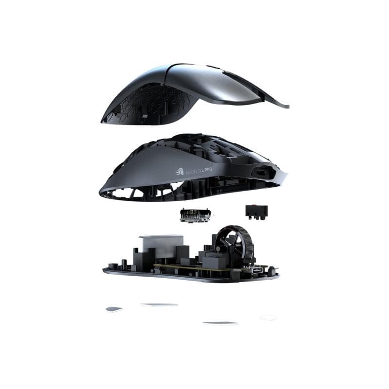 GLORIOUS Model O 2 PRO Wireless, 1K Polling - black