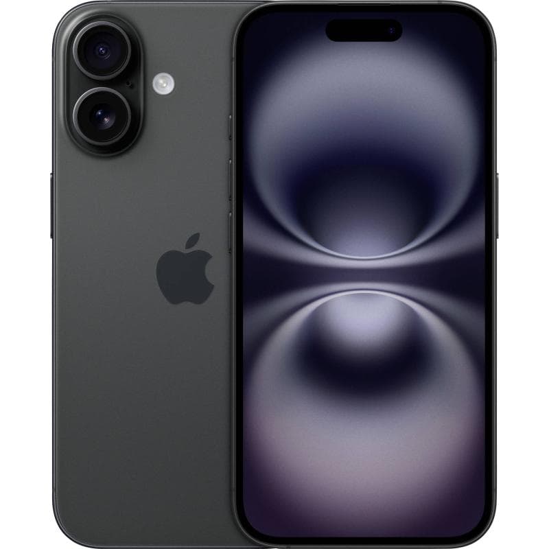 APPLE iPhone 16 128GB schwarz