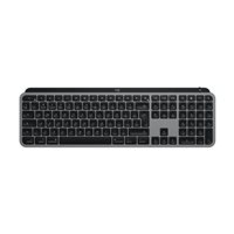 LOGITECH Master Series MX Keys S for Mac - Tastatur - full size - hinterleuchtet - kabellos